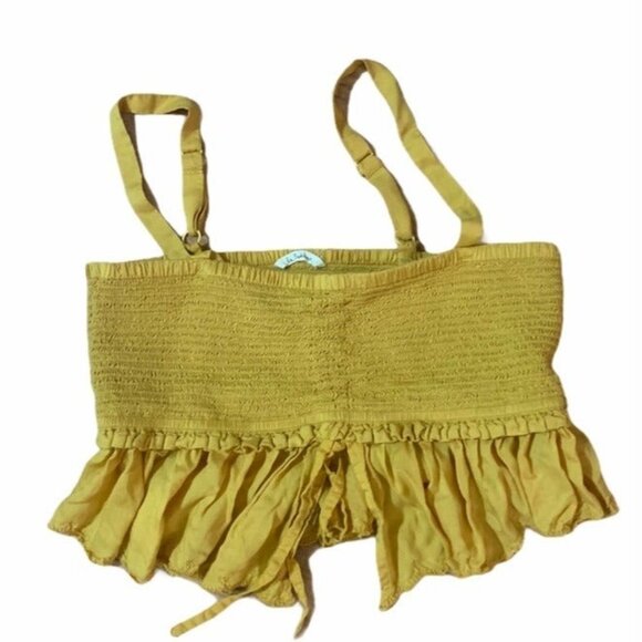 Aritzia La Boheme Wilfred Yellow Tank | Sz XS - Picture 2 of 4